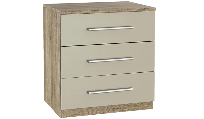 3 Drawer Bedside