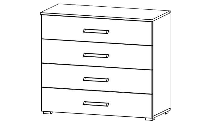 4 Drawer Chest