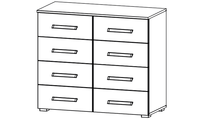 8 Drawer Chest