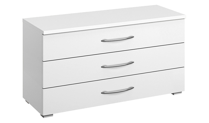 3 Drawer Low Wide Chest