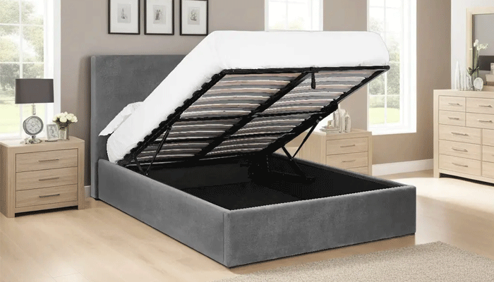 Double Ottoman Bedframe