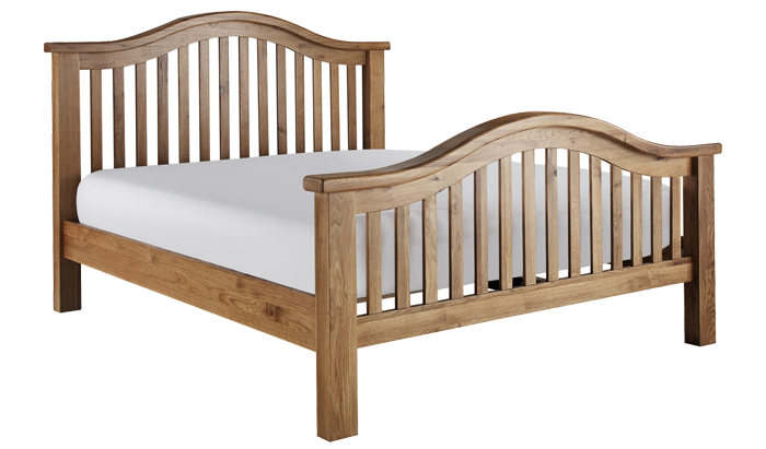 Kingsize High Foot End Bedstead