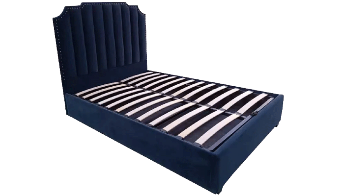 Navy Ottoman