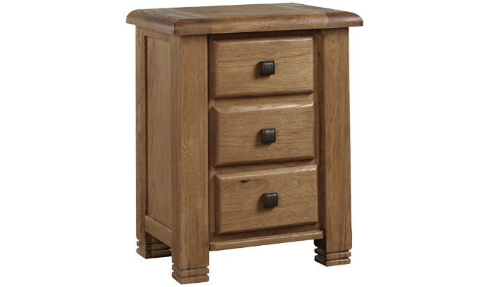 3 Drawer Bedside